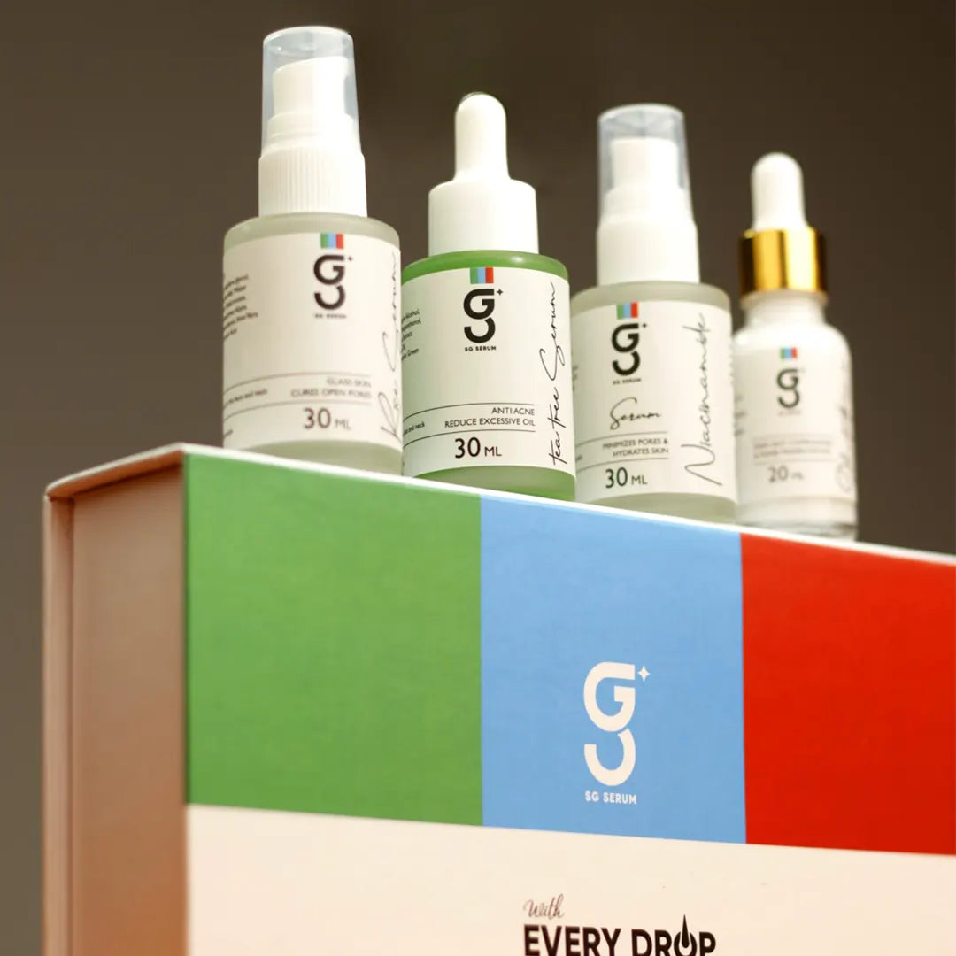 SG Serum – Complete Glow Bundle (4-in-1 Face Serum Kit)