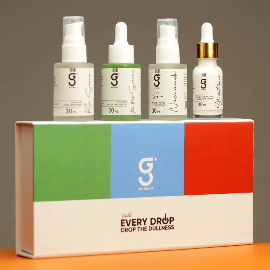 SG Serum – Complete Glow Bundle (4-in-1 Face Serum Kit)